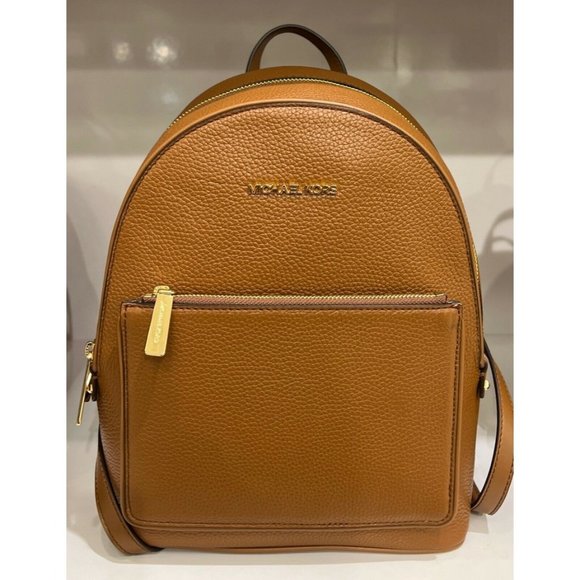 Michael Kors ADINA Pebbled Leather Medium Backpack, School Bag main image 10
